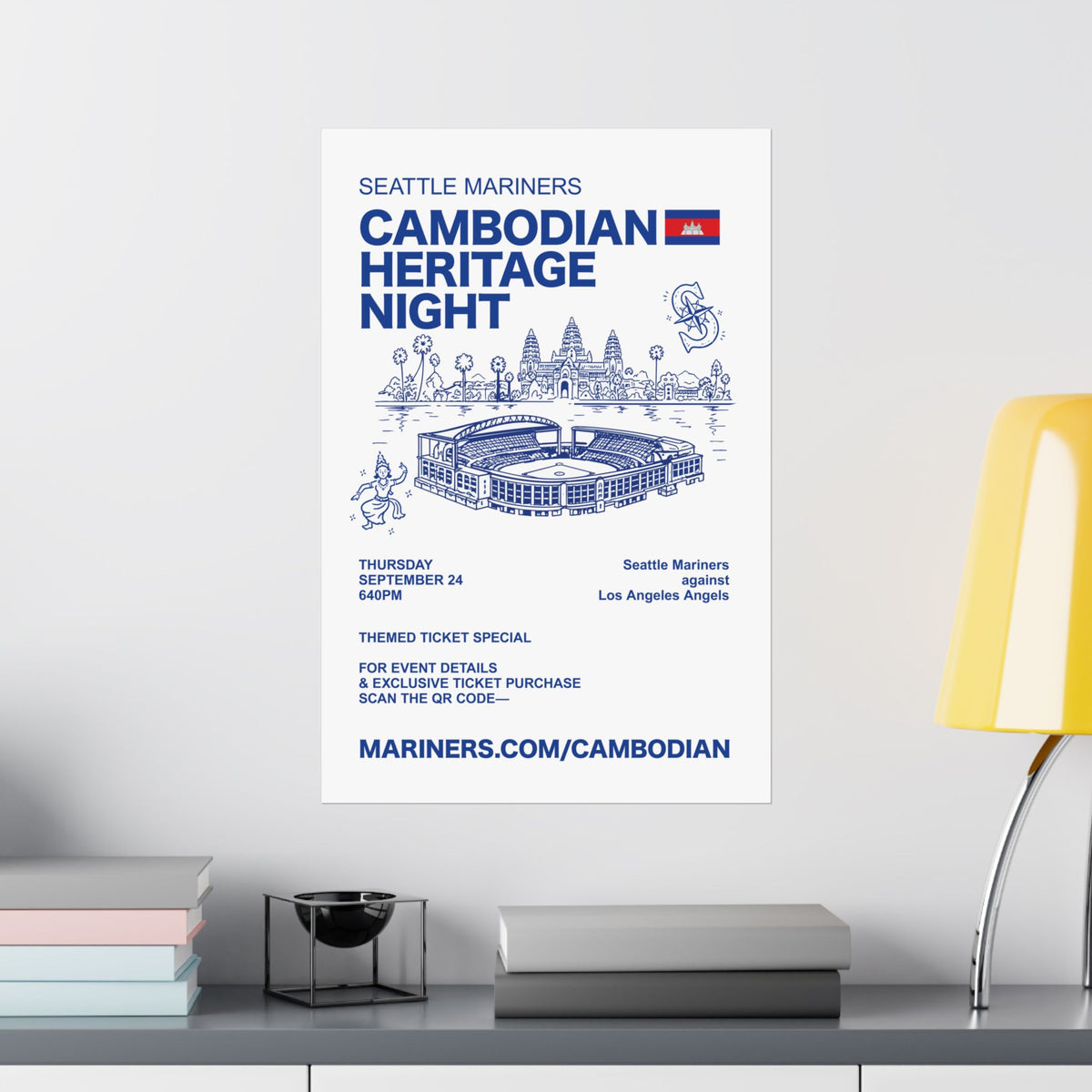 Cambodian Heritage Night Poster Matte Art Poster