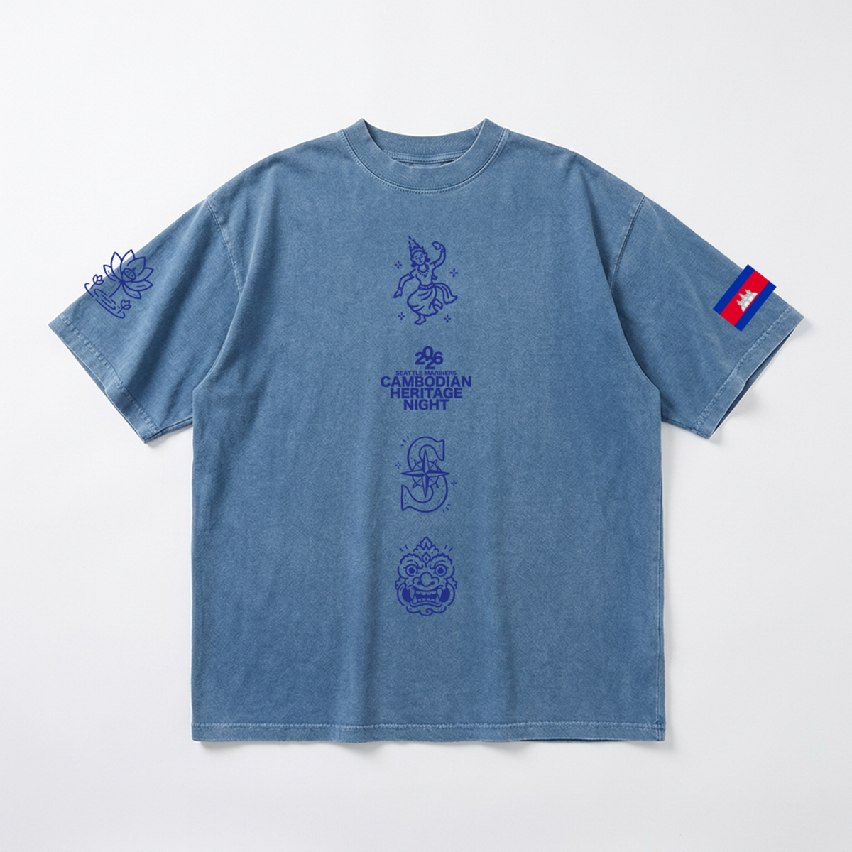 Cambodian Heritage Night Vintage T‑Shirt