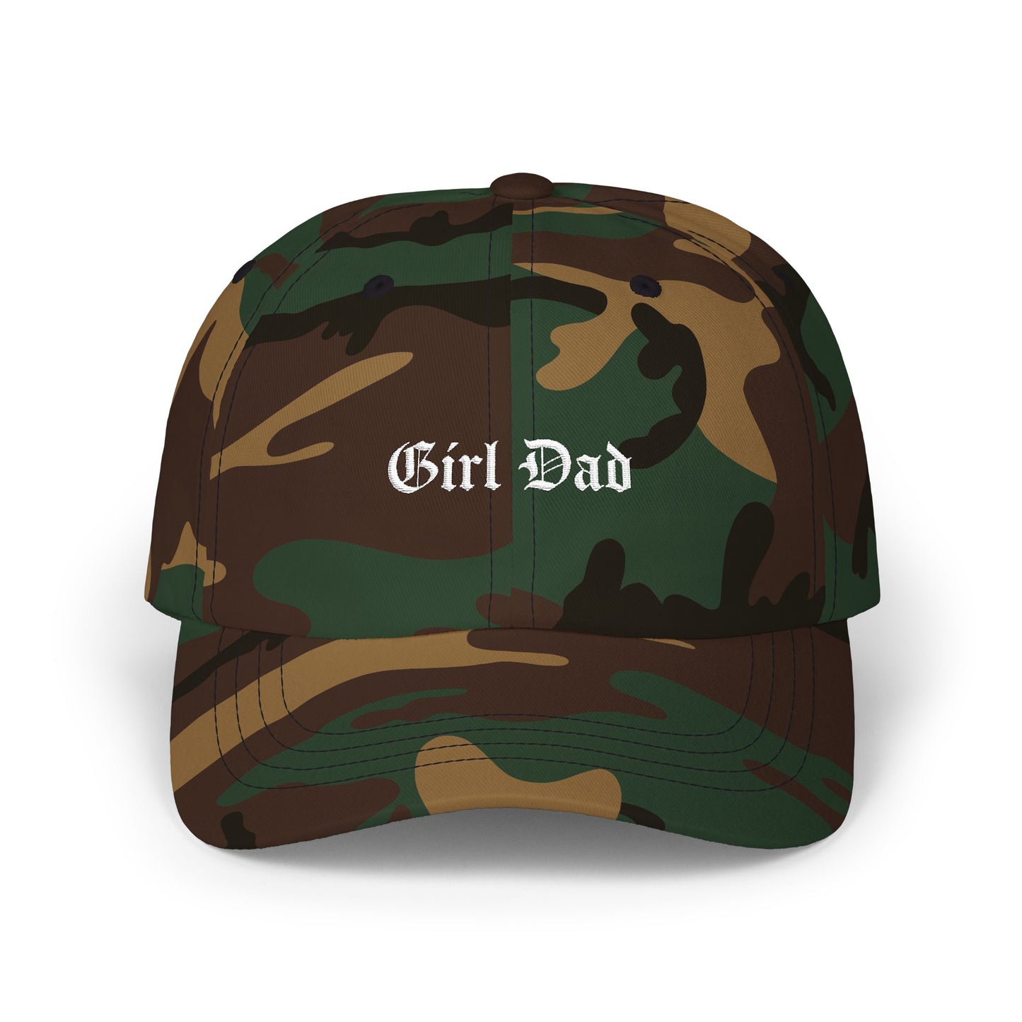 Girl Dad Adjustable Baseball Cap