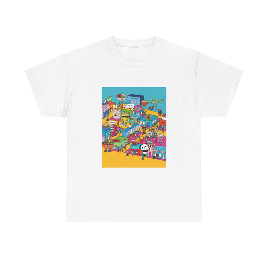 White Center Plaza Unisex Heavy Cotton Tee
