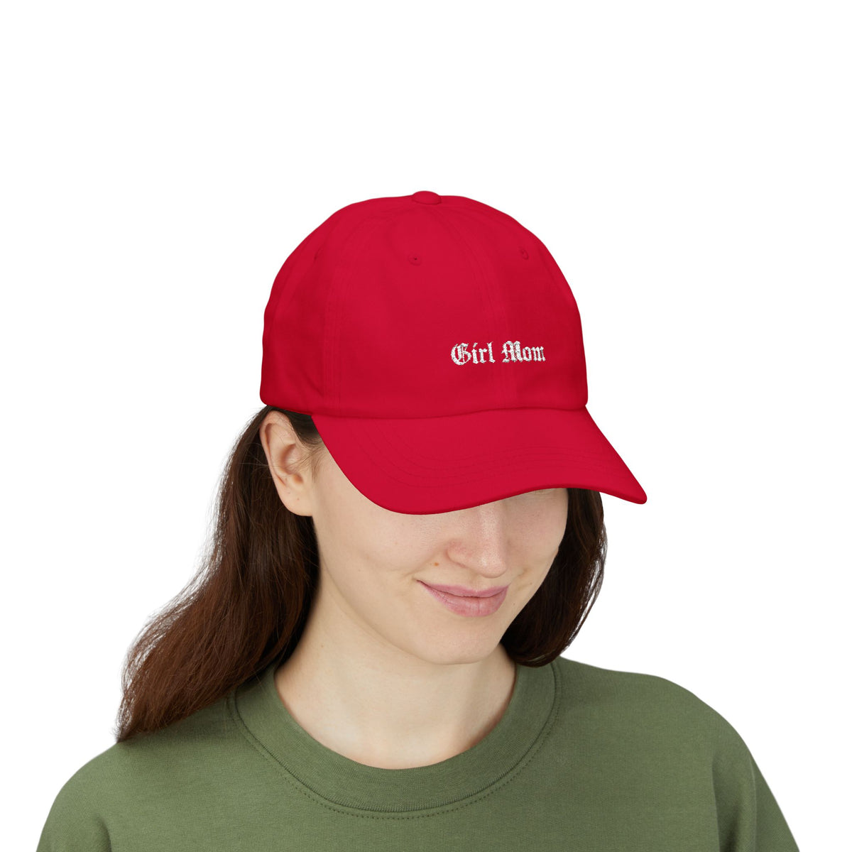 Girl Mom Adjustable Baseball Cap