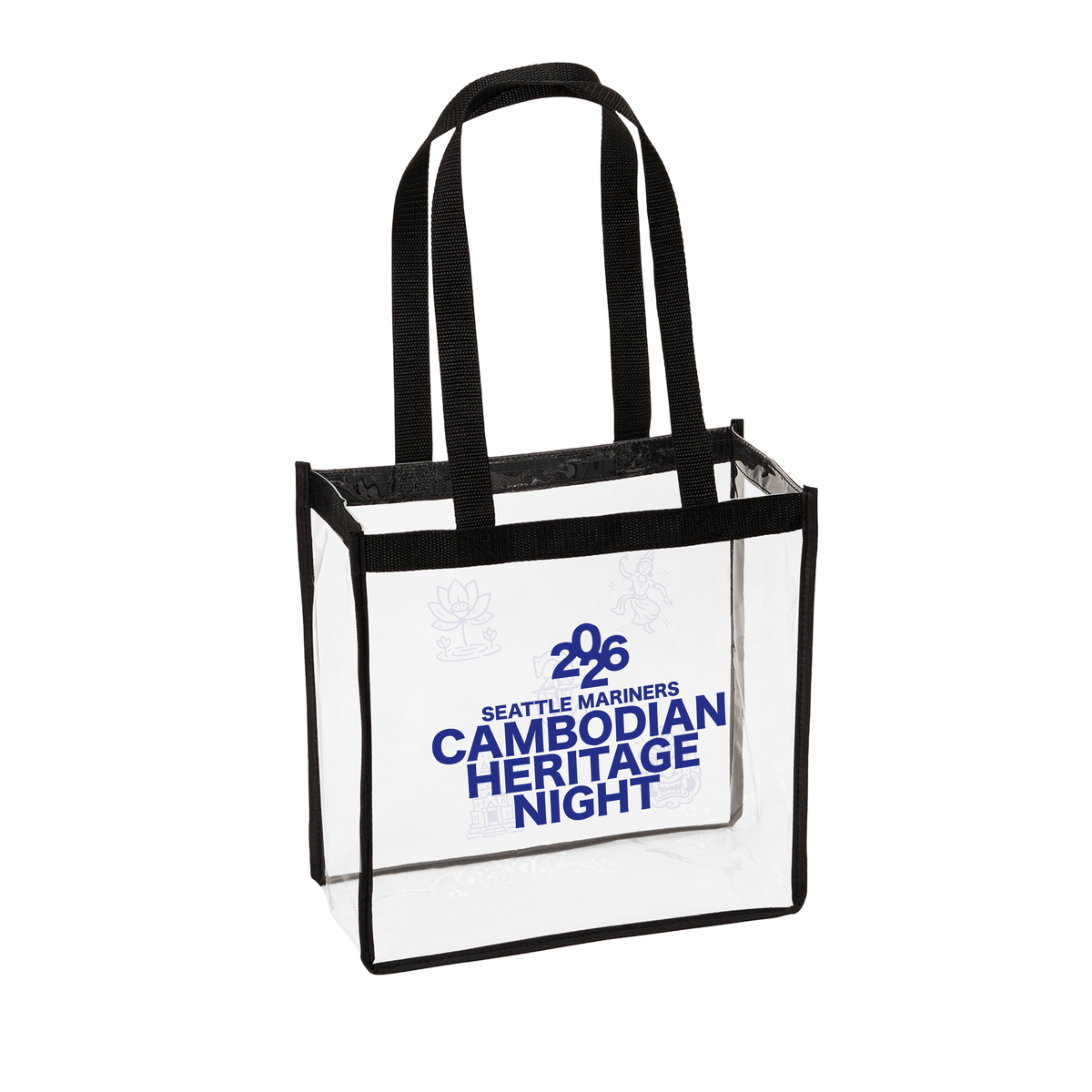 Cambodian Heritage Night- Clear Stadium Tote