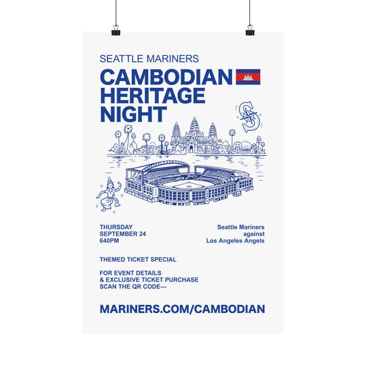 Cambodian Heritage Night Poster Matte Art Poster